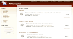 Desktop Screenshot of aicomputer.it