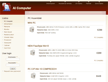 Tablet Screenshot of aicomputer.it